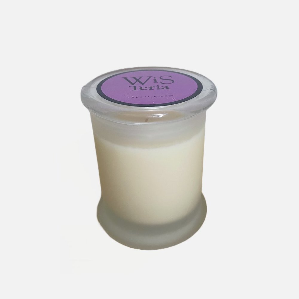 New! Archipelago‎ Wisteria  Glass Jar Candle 8.62 oz